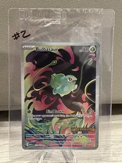 Pokemon TCG Bulbasaur Promo Mega Evolution Stamp 133/132 Sealed New - Image 4