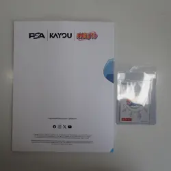PSA Magazine X Kayou Exclusive Naruto Uzumaki SEALED Promo Card December 2025 - Image 2