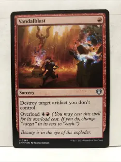 MTG Vandalblast Magic: The Gathering Commander Masters #0267 - Image 1