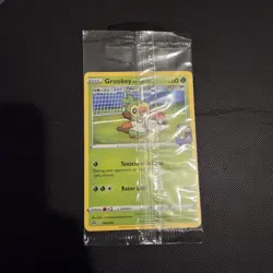 Pokemon Card - Sealed Pokemon Grookey On The Ball 003/005 Futsal Promo English - Image 1