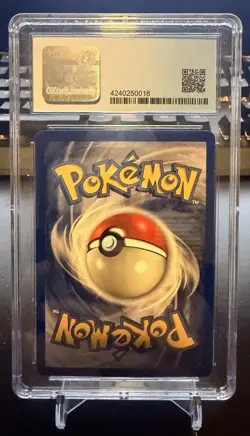 1999 Pokemon 1st Ed. Base Set Shadowless Charizard Holo CGC 9 Mint - 9.5 Center - Image 4