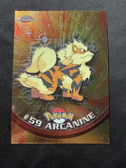 Pokemon Arcanine #59 - Topps Chrome 2000 - Holo NM - Image 1