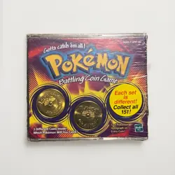 Brand New Sealed Pokemon Battling Coin Game Each Set Is Different - Image 1