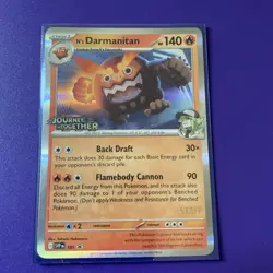 N's Darmanitan Pokemon SVP Promo 181 (Prerelease) [Staff] NM - Image 1
