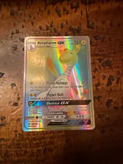 Pokemon Ampharos GX (Secret) 185/181 Sm-Team Up Holo - Image 1