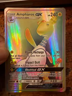 Pokemon Ampharos GX (Secret) 185/181 Sm-Team Up Holo - Image 2