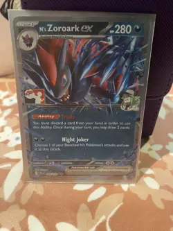 POKEMON TCG - N's ZOROARK EX - 098/159 - PRIZE PACK SERIES 7 -PLAY! STAMPED - Image 1