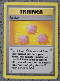 Pokemon - Revive - 89/102 - Base Set - WOTC - Trainer - MP - Image 1