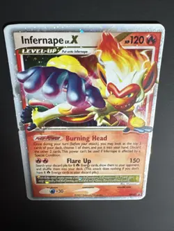 Infernape LV.X DP10 Holo Diamond and Pearl Black Star Promo Pokemon TCG - Image 3