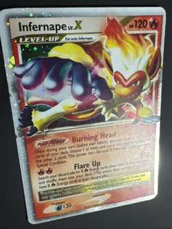 Infernape LV.X DP10 Holo Diamond and Pearl Black Star Promo Pokemon TCG - Image 4