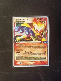 Infernape LV.X DP10 Holo Diamond and Pearl Black Star Promo Pokemon TCG - Image 4