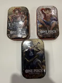 Lot of 10 One Piece OP-13 Carrying On His Will Sleeved Packs + 3 Tin Set Vol 2 - Image 3