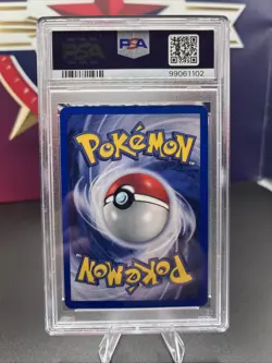 Brock's Ninetales 3/132 Gym Challenge Holo 1st Edition PSA 8 - Image 2