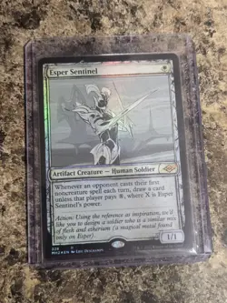 Magic The Gathering Foil Esper Sentinel (Showcase) Modern Horizons 2 *SHIPS NOW* - Image 1