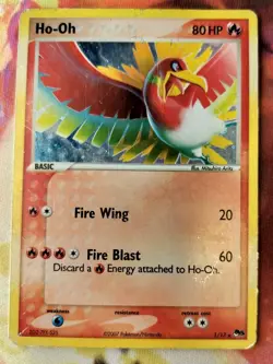 Ho - Oh 1/17 POP Series 5 HP Holo Rare (2007) Pokemon Card - Image 1