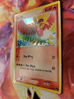 Ho - Oh 1/17 POP Series 5 HP Holo Rare (2007) Pokemon Card - Image 4
