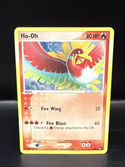 Pokemon TCG - 2007 Ho-Oh - 1/17 - POP Series 5 Holo Rare - Image 2