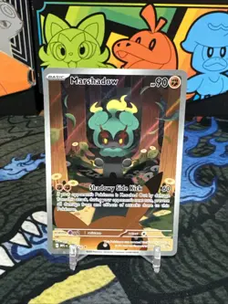 Pokemon TCG Marshadow 145/132 *ILLUSTRATION RARE* Mega EvolutionsNM/M Pack Fresh - Image 1