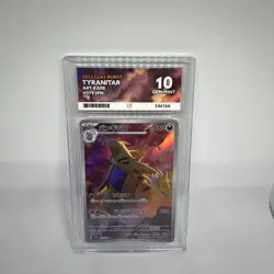 Tyranitar 079/071 Clay Burst JP 2023 Art Rare Pokemon Card TCG Gem Mint - ACE 10 - Image 1