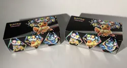 2x EMPTY Pokemon Scarlet & Violet Prismatic Evolutions Surprise Box w/dividers - Image 2