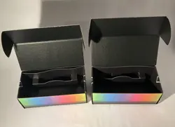 2x EMPTY Pokemon Scarlet & Violet Prismatic Evolutions Surprise Box w/dividers - Image 3