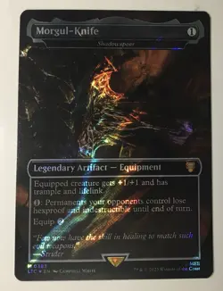 Morgul-Knife - Shadowspear (Surge Foil) Commander: the Lord of the Rings: Tales - Image 1