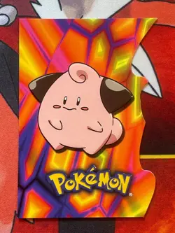 Topps 2001 Pokemon Johto League Champions Cleffa #173 Die Cut #7 - Image 1