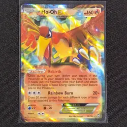 Ho-Oh EX - 22/124 - Ultra Rare - Dragons Exalted - Pokemon Card - VLP - Image 1