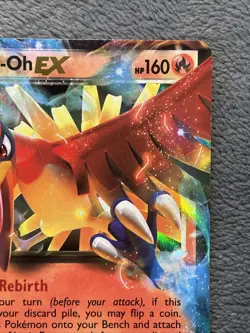 Ho-Oh EX 22/124 Pokemon Card 2012 Dragons Exalted Ultra Rare Holo - Image 3
