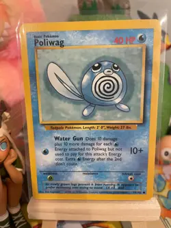 Poliwag (59/102) - Base Set Unlimited - Pokemon TCG - NM - Image 1