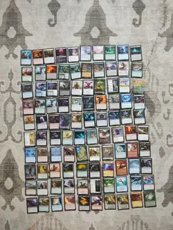 100 Magic the Gathering MTG Cards No Foils Rare/Uncommon/Common Mixed Lot #1 - Image 1