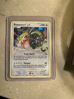 Rayquaza C LV. 73 Holo Rare Card Supreme Victors Series 8/147 - Image 1