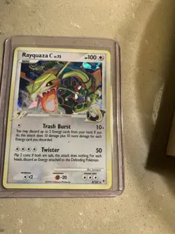 Rayquaza C LV. 73 Holo Rare Card Supreme Victors Series 8/147 - Image 2