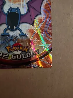 Pokemon #42 Golbat Card Foil Holo Topps Chrome 2000 TV Animation Series 1 - Image 2