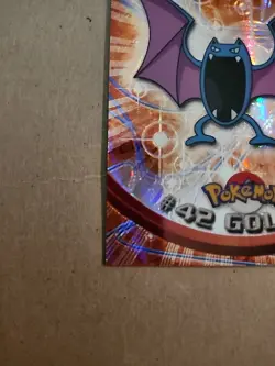 Pokemon #42 Golbat Card Foil Holo Topps Chrome 2000 TV Animation Series 1 - Image 3