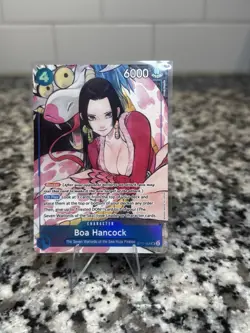 Boa Hancock ST17-004 One Piece Promo Cards Foil Super Rare - Illustration Box - Image 2