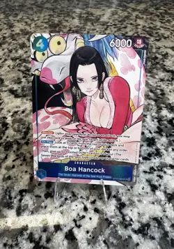 Boa Hancock ST17-004 One Piece Promo Cards Foil Super Rare - Illustration Box - Image 5