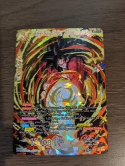 Dragon Ball Super Card TCG: SS4 Son Goku, Prideful Hero BT8-131 NHR Near Mint - Image 1