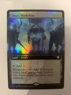 Urza's Workshop (Extended Art) Commander: the Brothers' War Foil - Image 1