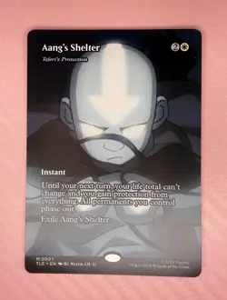 MTG: Aang's Shelter - Teferi's Protection (Borderless) ATLA Normal - Image 1