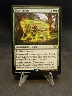 Bear Umbra Commander: Kamigawa: Neon Dynasty Regular NM - Image 1