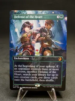 Defense of the Heart (Anime Borderless) Wilds of Eldraine: Enchanting Tales NM - Image 1