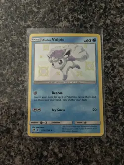 Alolan Vulpix SV8/SV94 - Hidden Fates - Shiny Vault - Pokemon - NM - Image 1