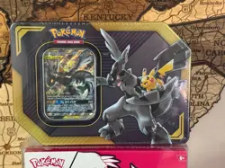Tag Team Tin Pikachu & Zekrom GX Sealed Pokemon Tin - Image 1