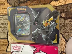 Tag Team Tin Pikachu & Zekrom GX Sealed Pokemon Tin - Image 2