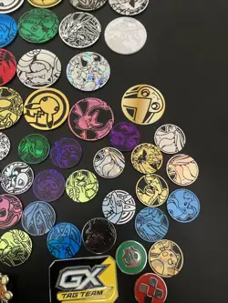 Pokemon TCG Collector’s Coins / Pins Lot Mostly Unique Awesome Deal! - Image 5