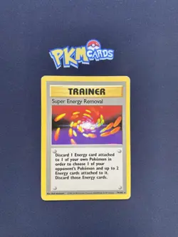 Pokemon TCG Super Energy Removal Base Set 79/102 Regular Rare HP. - Image 1