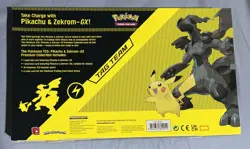 Pokemon Pikachu & Zekrom Tag Team GX Premium Collection Box - Evolving Skies NIB - Image 2