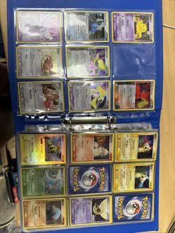 Folder Of Vintage Pokemon Cards (mixed Conditions) Does Have Holo Cards - Image 2