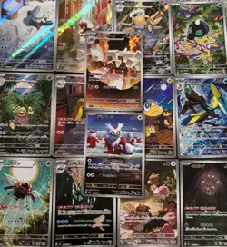 Pokemon TCG Cards Japanese Mega Brave & Symphonia Art Rare AR Bundle x10 MINT - Image 1